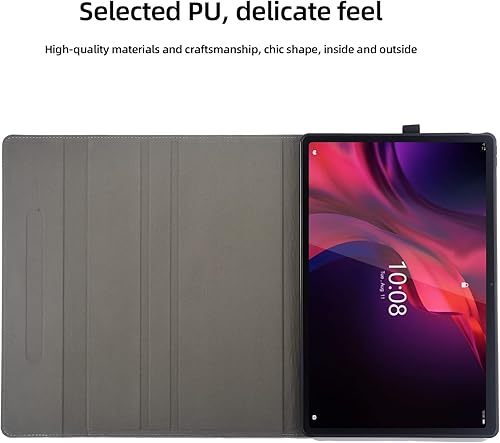Miniatura 8 de VEVOOD Laptop Tablet Computer Cover for Lenovo Legion Y900 Tab Extreme 14.5-inches PU Leather All-Inclusive Cover (Gray)