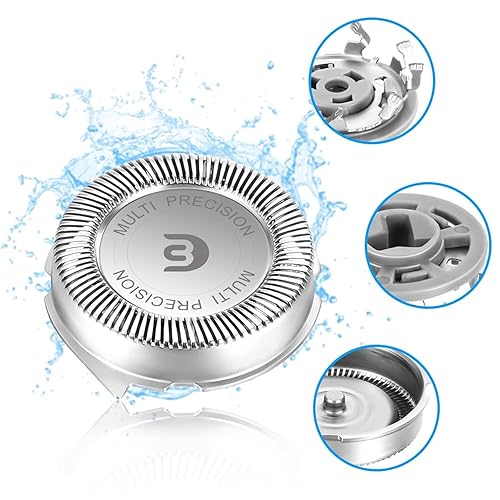Miniatura 7 de SH30 - Cuchilla de repuesto para Philips Norelco Shaver Series 3000, 2000, 1000 y S738 con hoja afilada duradera, paquete de 9 piezas