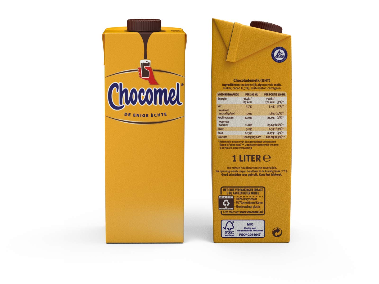 Cécémel 12 x 1 l confezione (Chocomel Kakao)