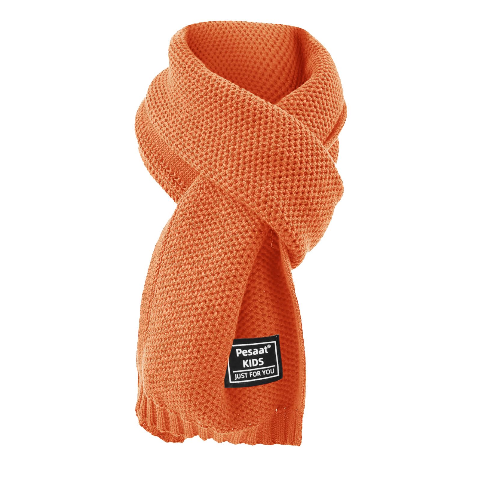 PESAAT Kids Winter Infinity Scarf Knit Cotton Toddler Boy Girls Scarves