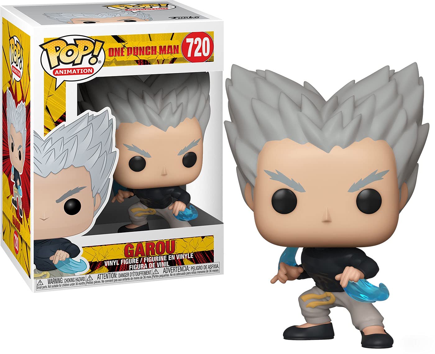Funko Grey Pop One Punch Man Garou Flowing Water Vinyl Figure