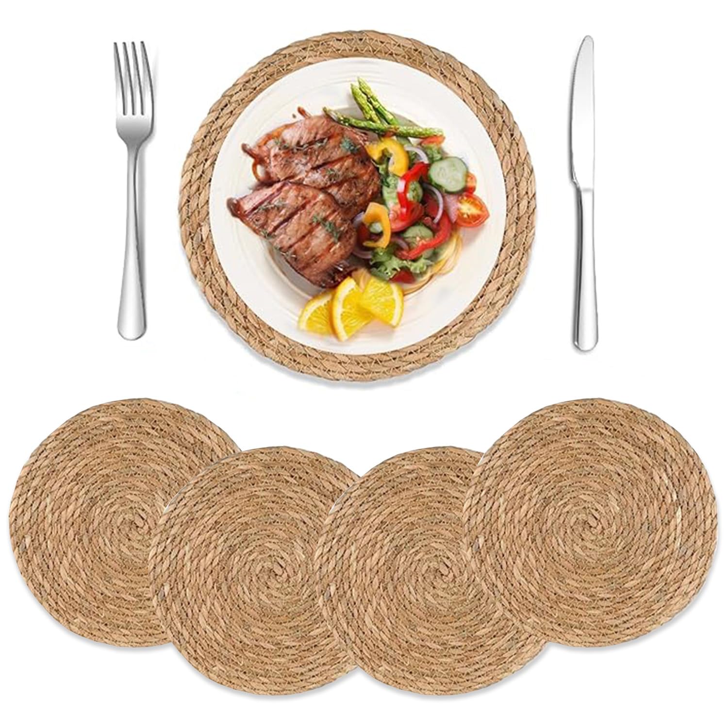 Exquilnova Woven Placemats (4)