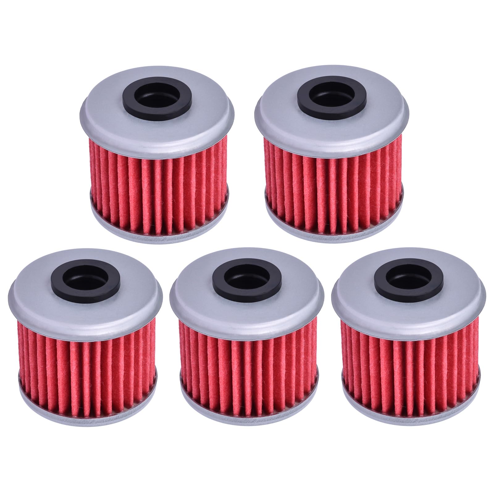 5pcs HF116 Oil Filter Replacement for Honda CRF250R CRF 250 R 2004-2024 CRF150R CRF250R CRF250X CRF450R CRF450X 15412-MEB-671 15412-MEN-671