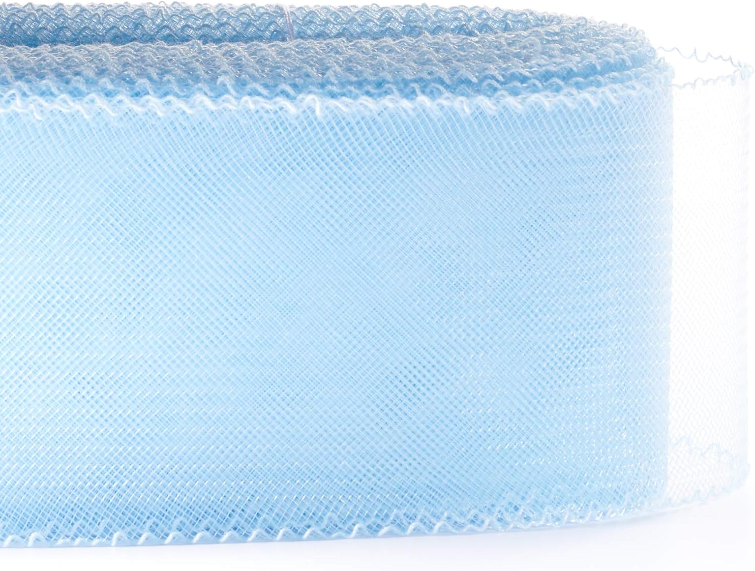 Fuchsia 3" Crinoline Two Thread Horsehair Fabric Braid; 36 Yards