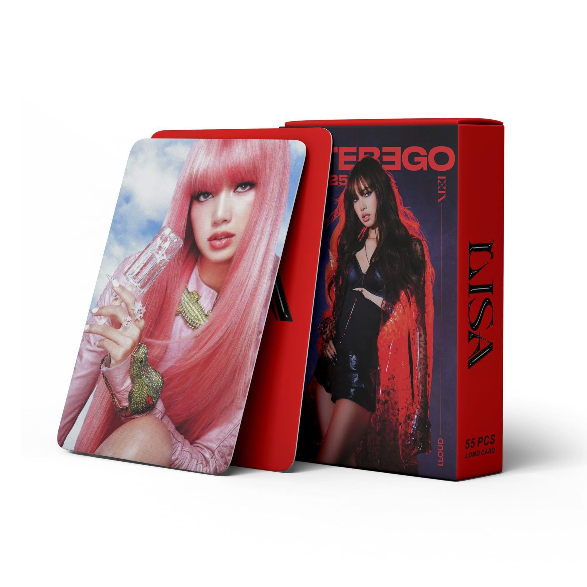 LISA Alter Ego 55 Mini Photo Cards Song Collection Photo Cards