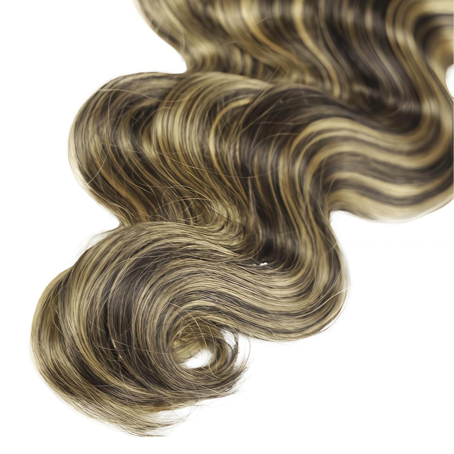 Body Wave Virgin Human Hair Bundles Highlight Two Tone Black and Honey Blonde 22 24 26 Inch Brazilian Remy Hair Extensions 12A 3 Bundles Double Weft Soft Silky Weave for Black Women