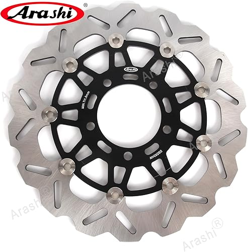 Miniatura 3 de Arashi Rotores de disco de freno delantero y trasero para Kawasaki Ninja 1000 ZX1000 2011-2013 ABS 2012-2019 Ninja 1000SX 2020-2021 Tourer
