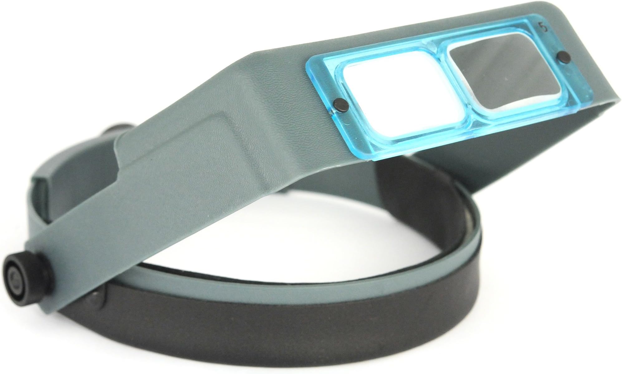2X Head-Mounted Magnifier, Turquoise, Magnifier