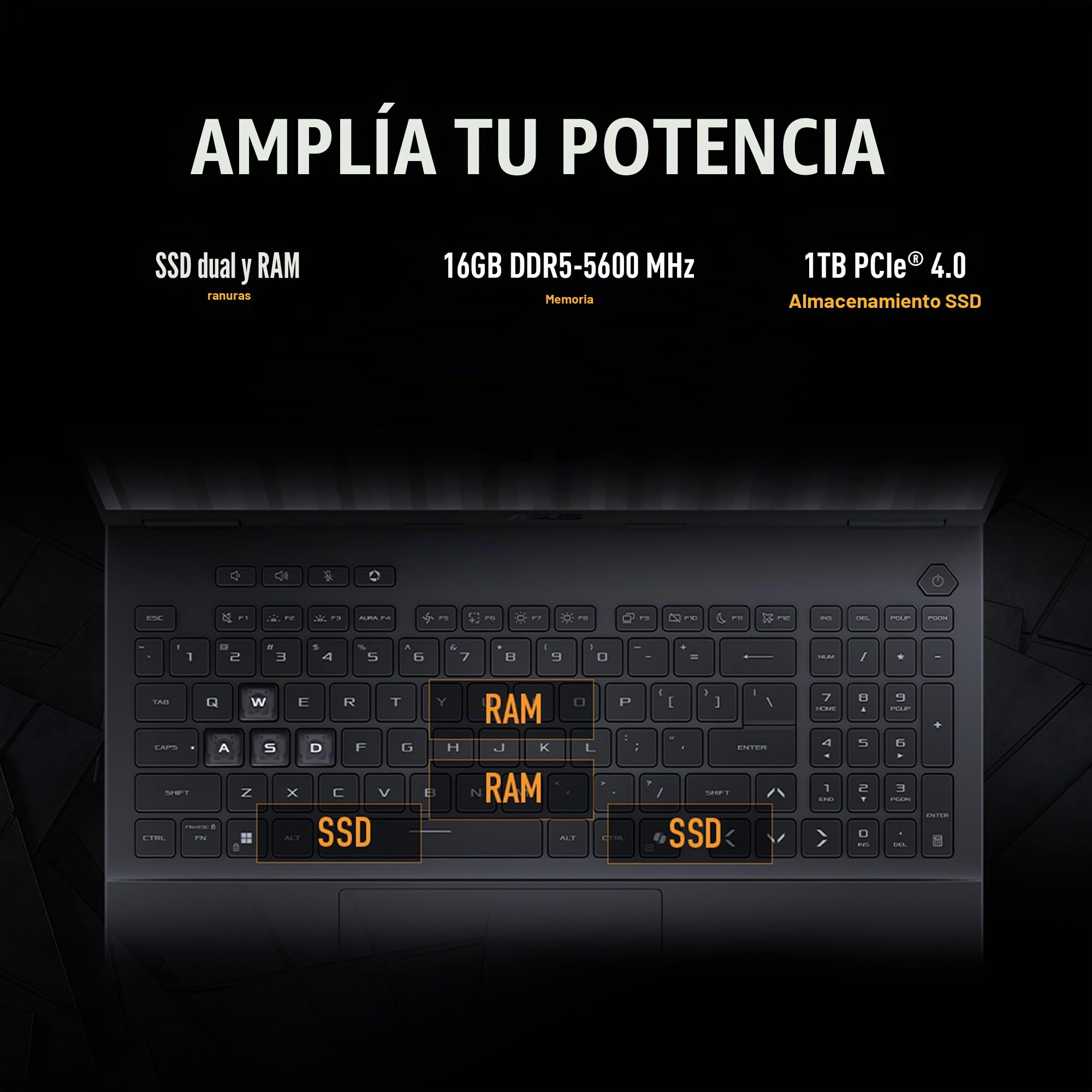 ASUS TUF Gaming TUF/GRAY/16.0 WUXGA non-Touch/I7-14650HX/16GB/NV RTX5050/1TB/WIN11 Home