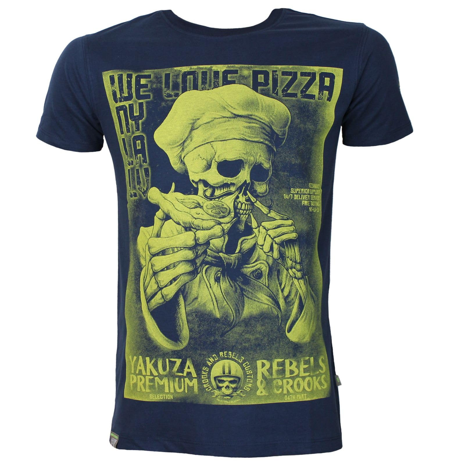 Yakuza Premium Men's T-Shirt 3601 Dark Blue
