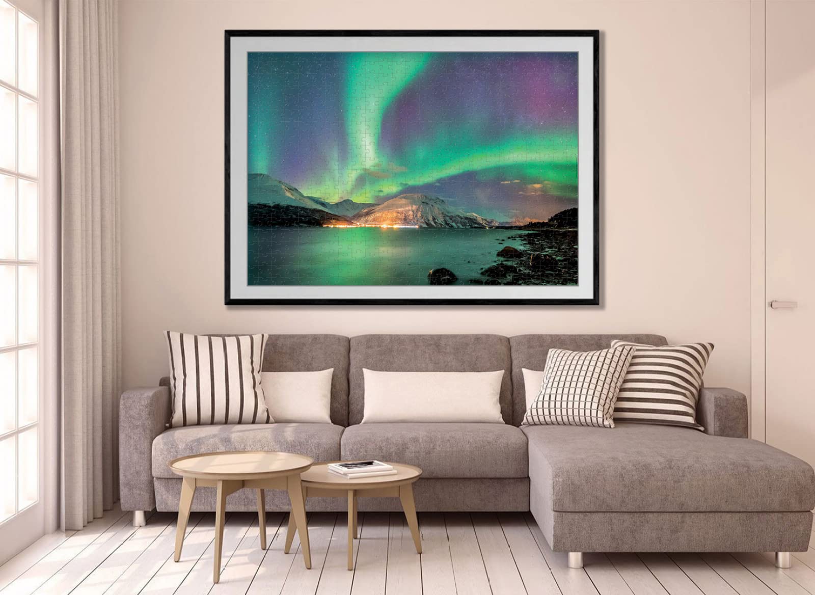 Puzzle in legno per adulti da 5000 pezzi Paesaggio naturale Aurora Regalo Tempo libero Intrattenimento Decorazione per feste