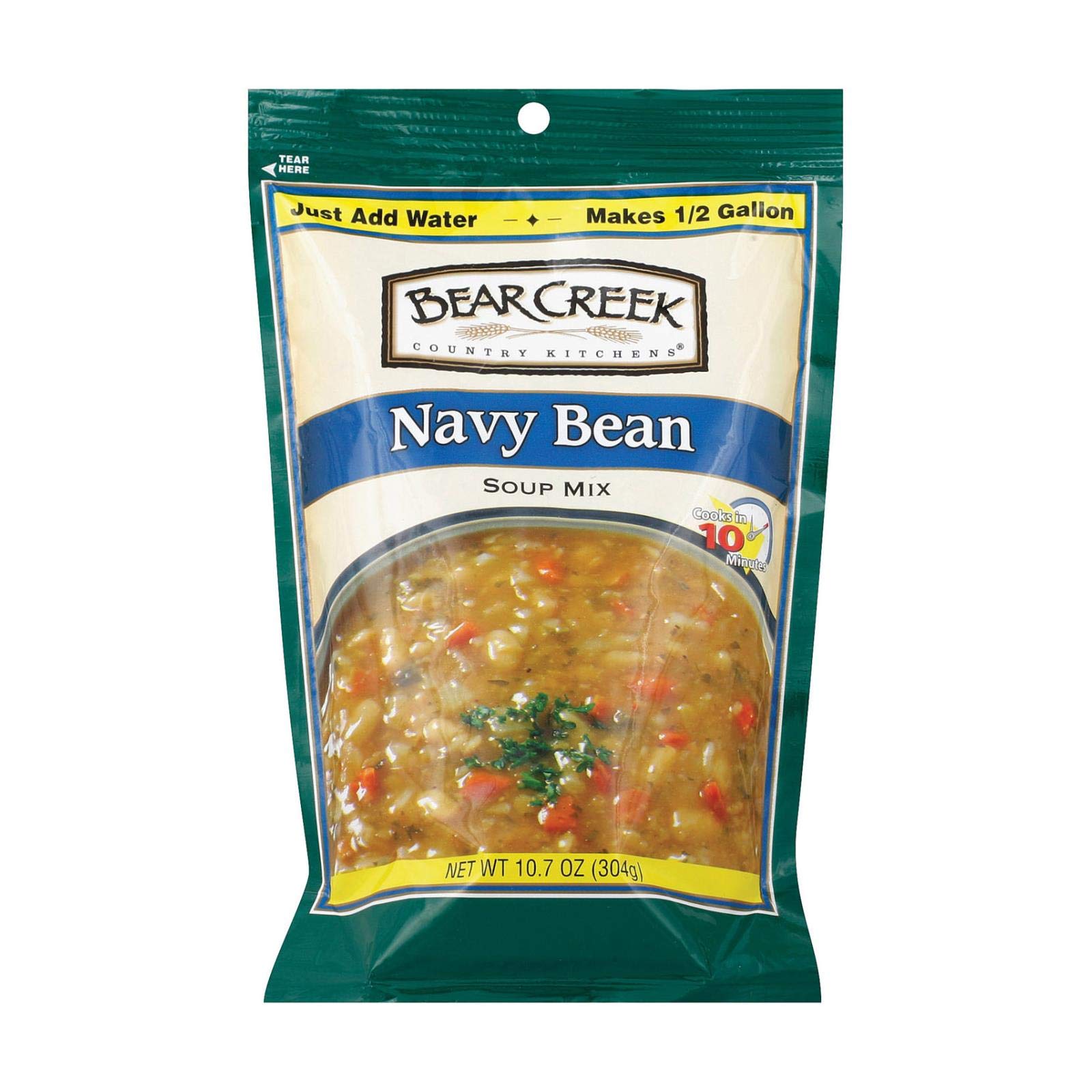 Bear Creek Mix Soup Navy Bean, 10.7 oz