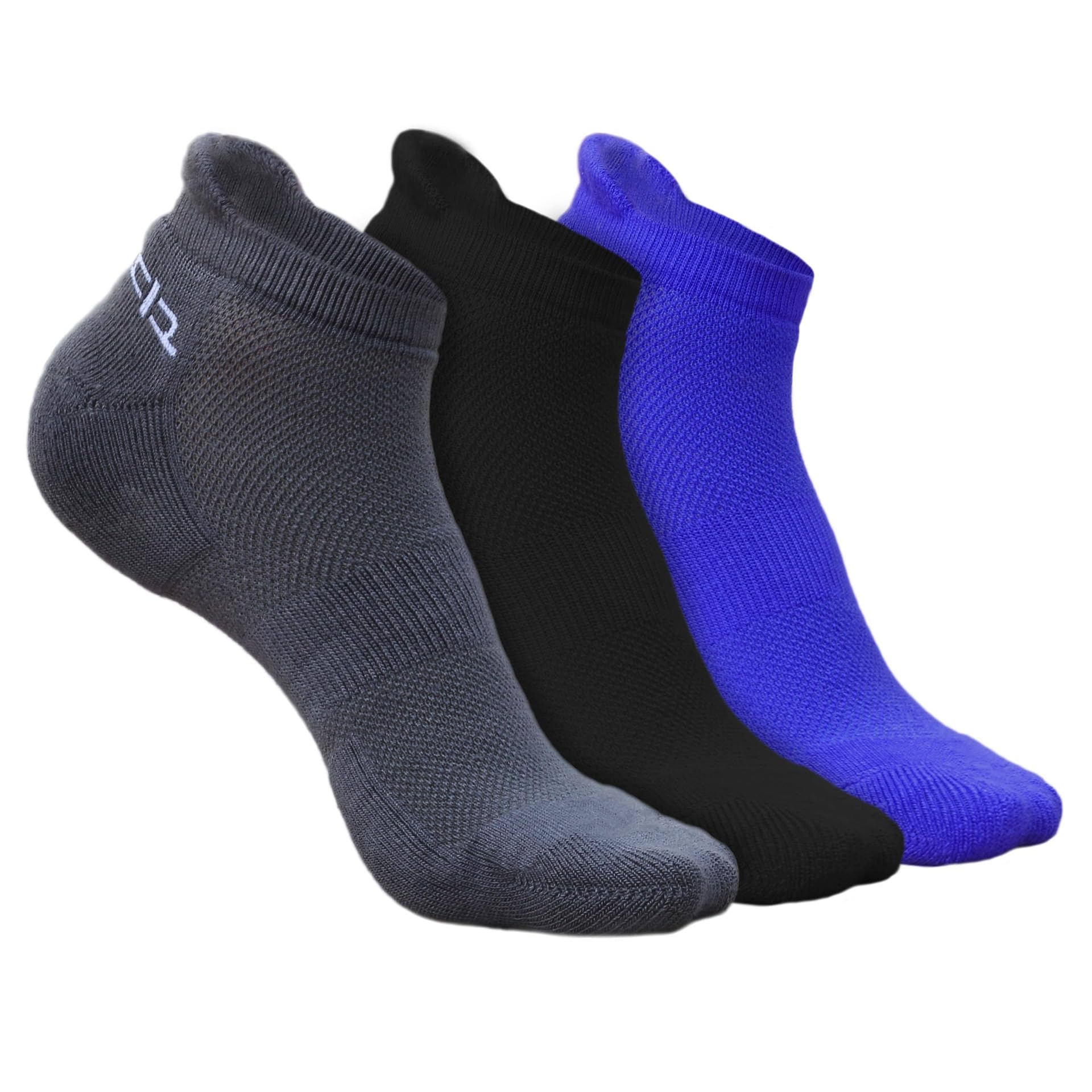 Heelium Bamboo Socks for Men | Odour-Free and Breathable | Padded Base and bacterial-free | 3X Softer than Cotton Socks