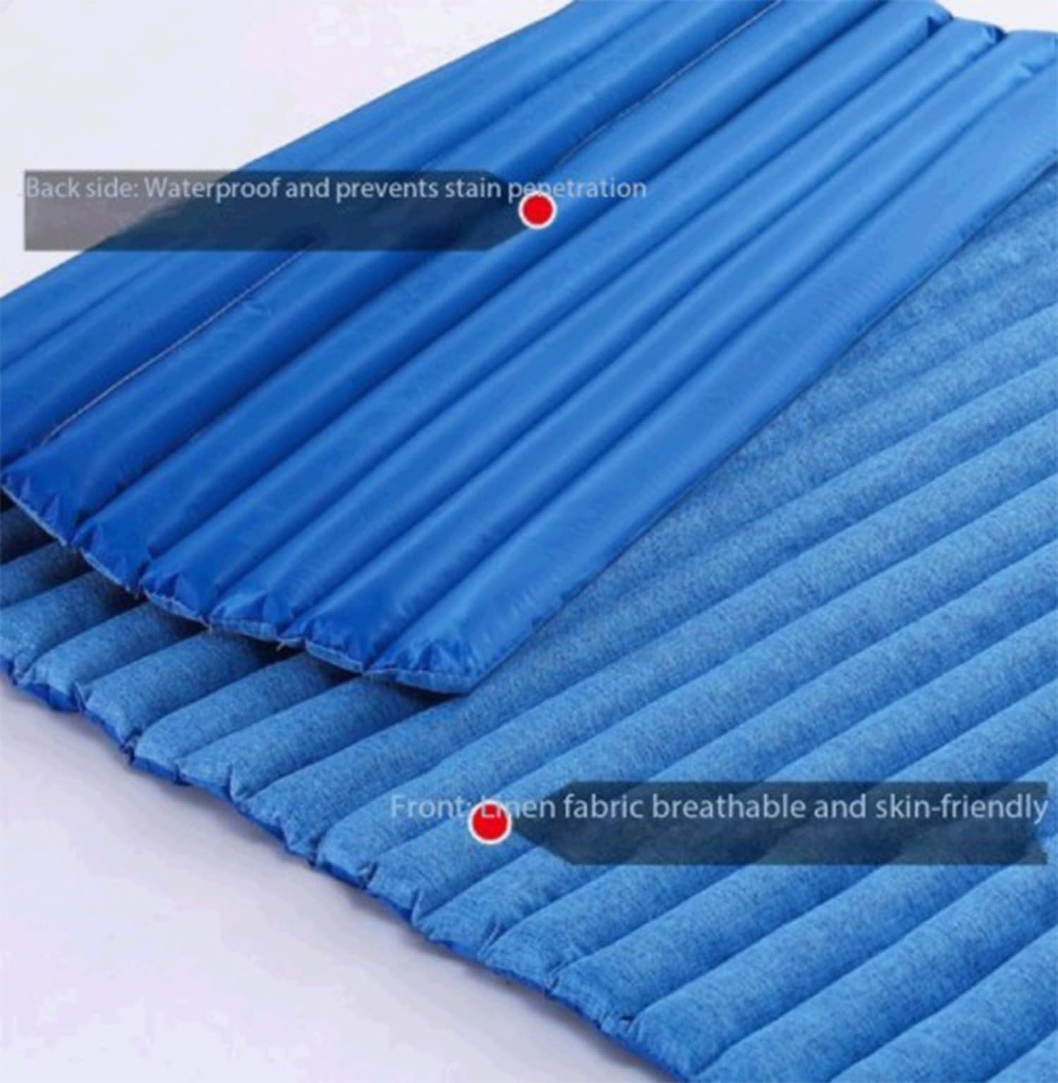Materassino Antidecubito Per Letto, Cuscino Antipressione Per Anziani E Pazienti Allettati, Supporto Confortevole, Aiuta A Prevenire Piaghe Imbottitura In Cotone Morbido,Impermeabile 120*90cm
