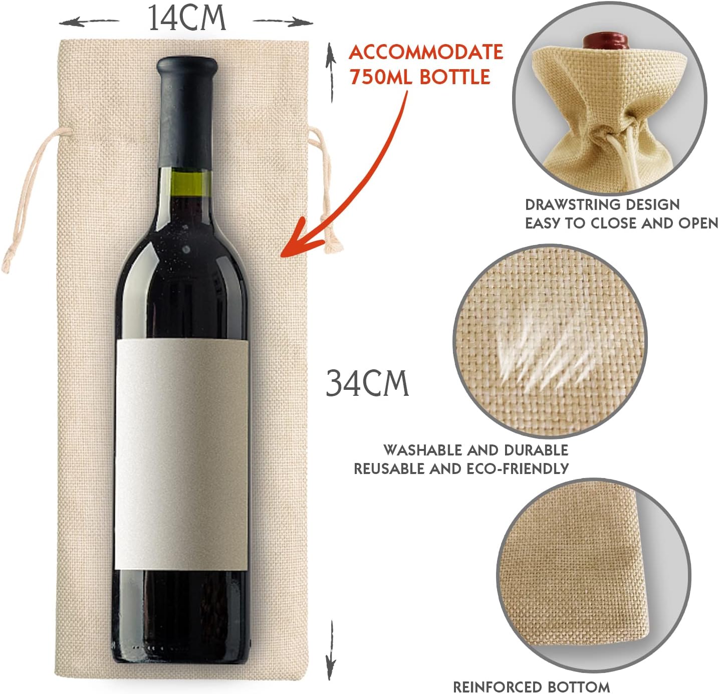 博士学位ギフト、博士学位ワインバッグ、彼女、彼、息子、娘、友人への卒業ギフトに最適/GDWB015