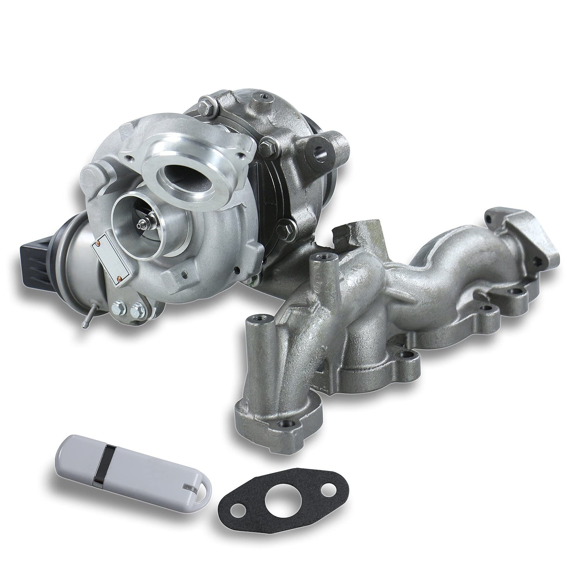 ATEC Germany 1x Turbocompressore, | Compatibile con: AUDI A3, A3 Cabriolet, A3 Sportback, SKODA YETI, VW EOS, GOLF PLUS V, GOLF V Variant, GOLF VI