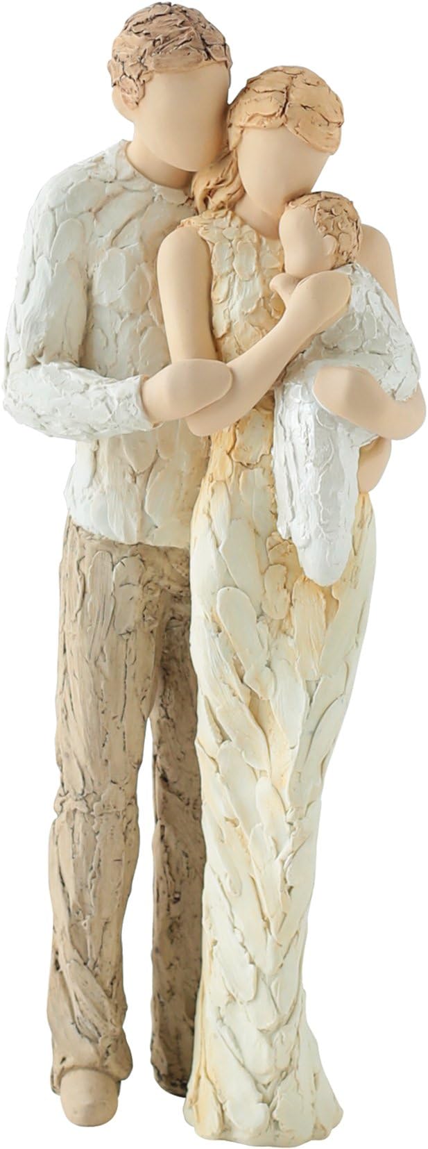More Than Words Welcomed With Love Couple with Baby Figurine by Arora Design Ltd
