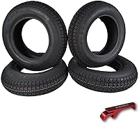 Vista 16 de Kenda K550 ST175/80D13 llanta de remolque Loadstar de 13 pulgadas con llanta de refuerzo diagonal para un rendimiento de remolque superior