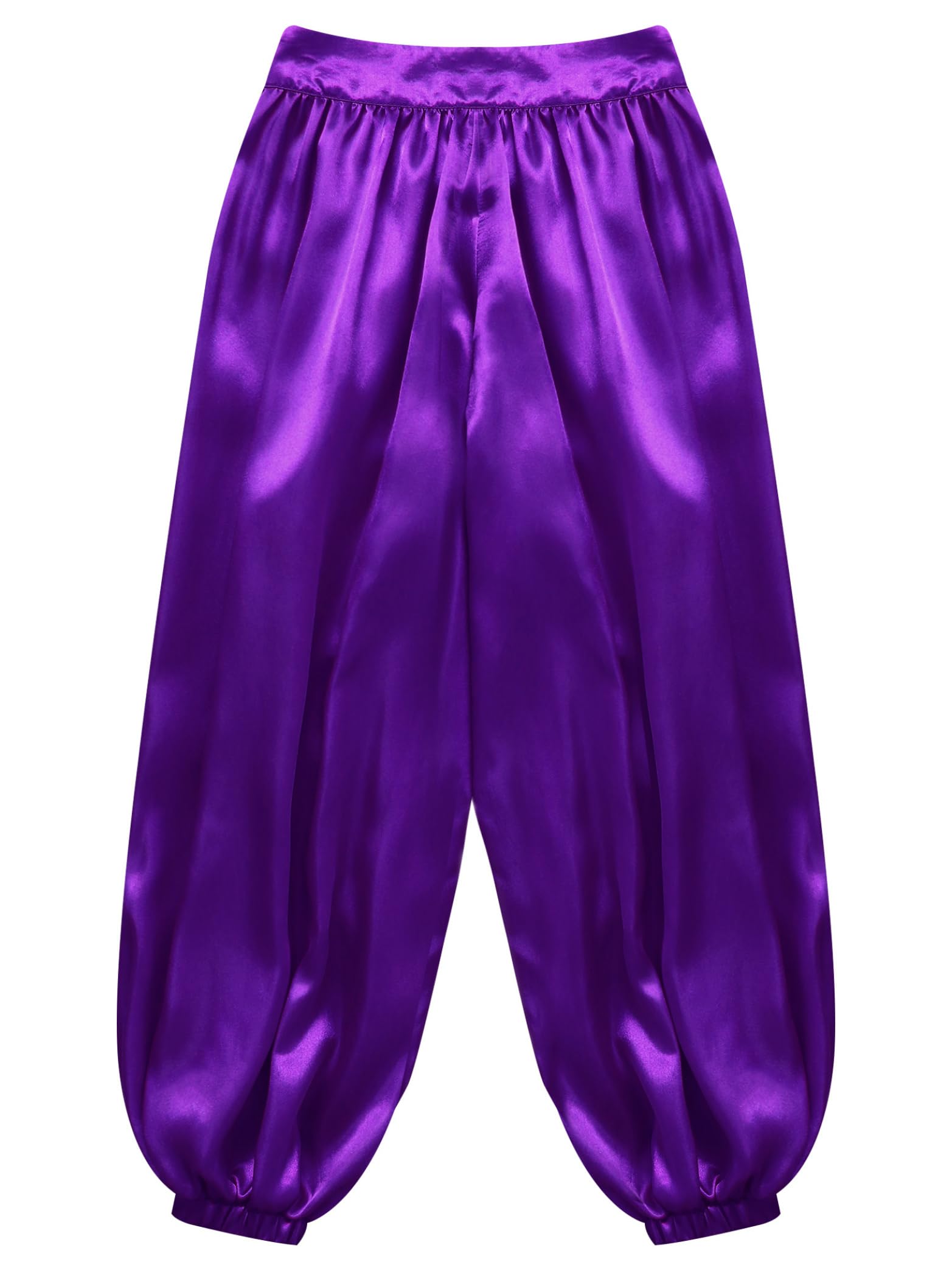 Dziecięce spodnie do tańca brzucha, rozciągliwe, haremki, wysoki stan, spodnie do tańca, luźne, slim fit, spodnie alladynki, legginsy, kostium karnawałowy