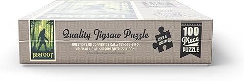 Miniatura 3 de MyPuzzle Bigfoot The Missing Link, póster vintage, rompecabezas de 100 piezas para adultos