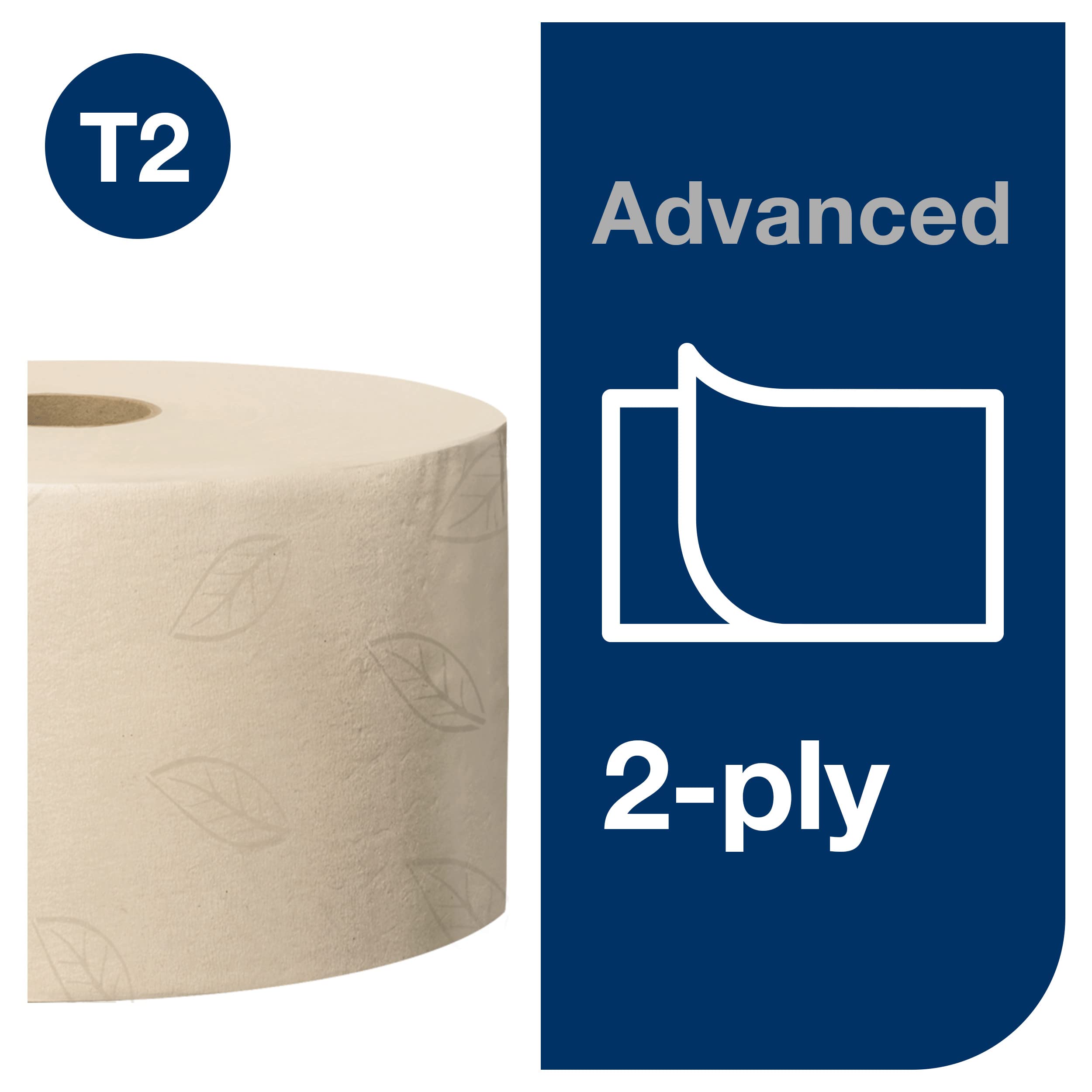 Tork Mini Jumbo Papier toaletowy naturalny T2, zaawansowana jakość, 2- warstwowy, 12 rolka x 170m, 120377