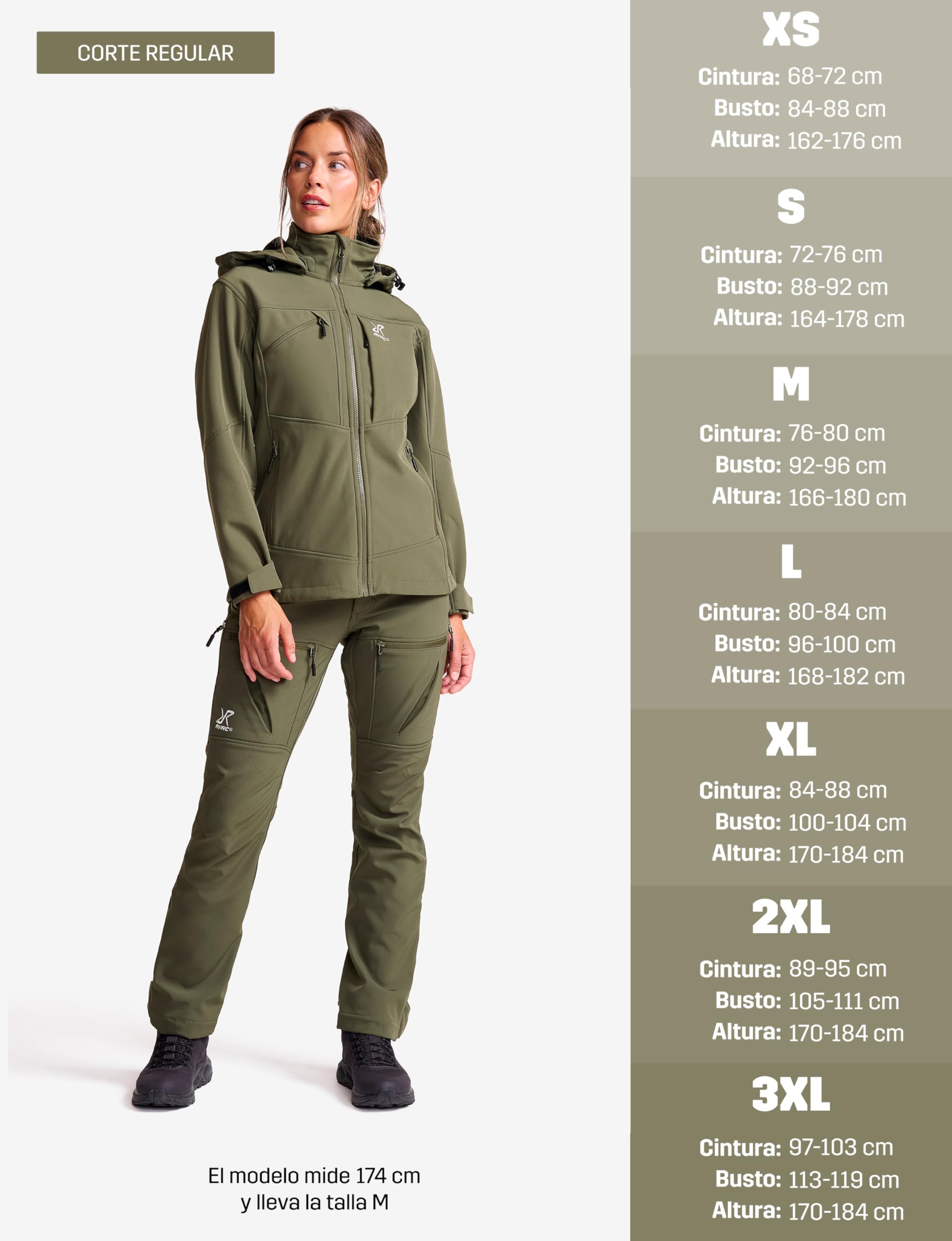 RevolutionRace Hiball Softshell Jacket Mujer Chaqueta Senderismo