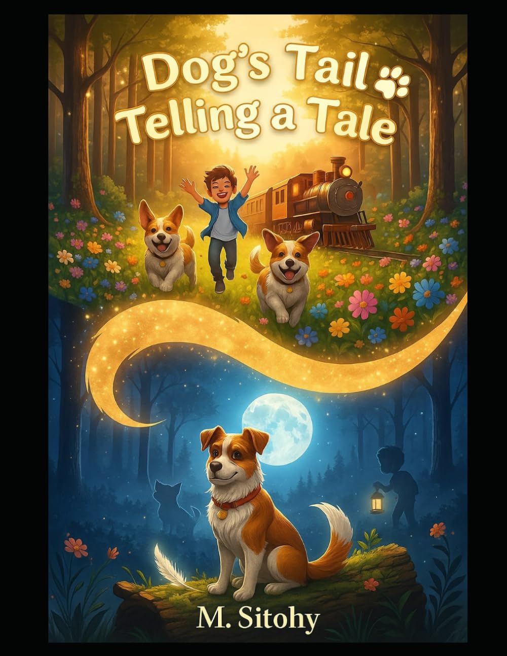 Dog's Tail Telling a Tale: A tale of courage, friendship, and finding the true worth