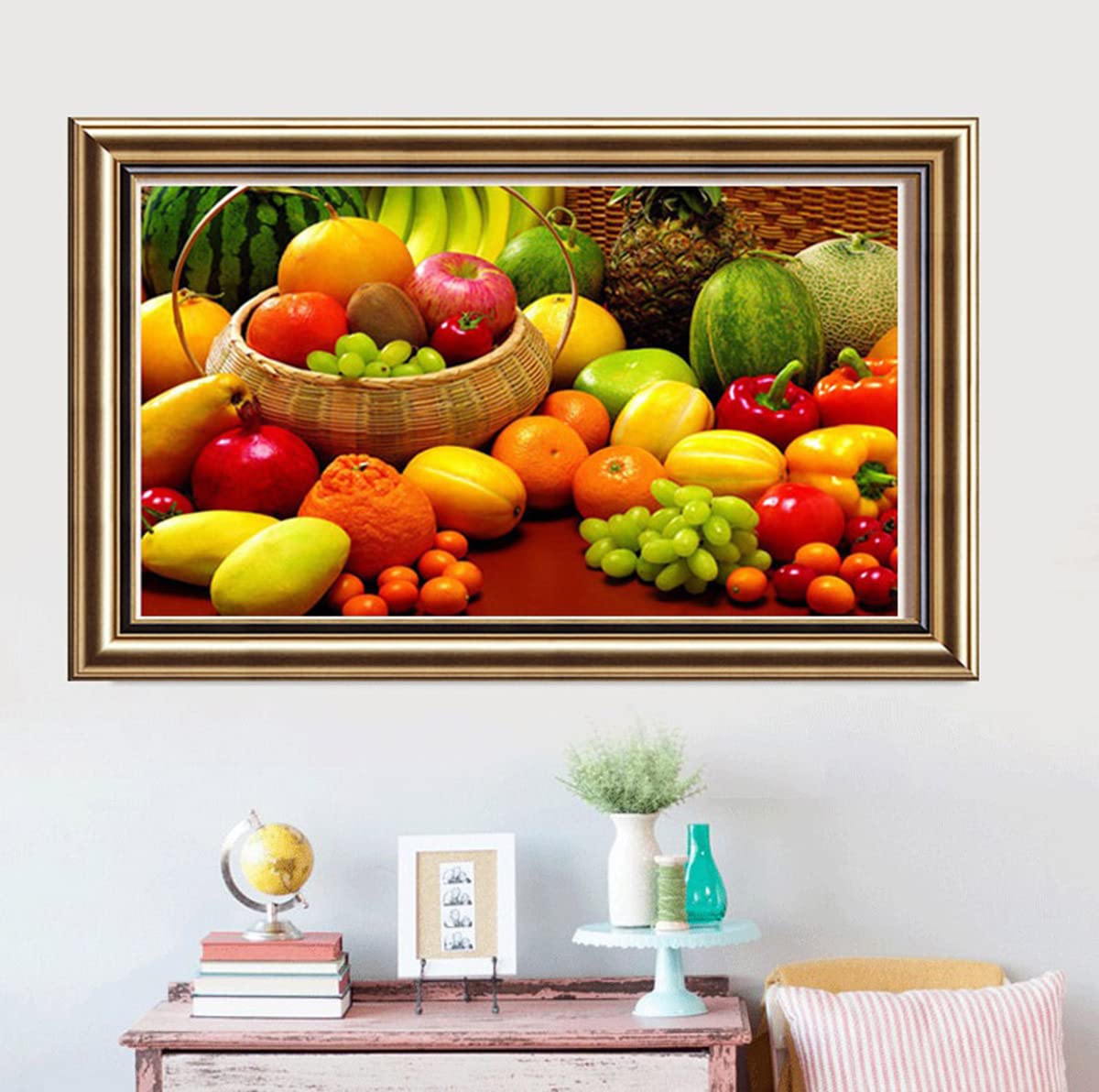 Instarry 5D Diamond Painting Kit Completo Sole e Fiori Decorazione