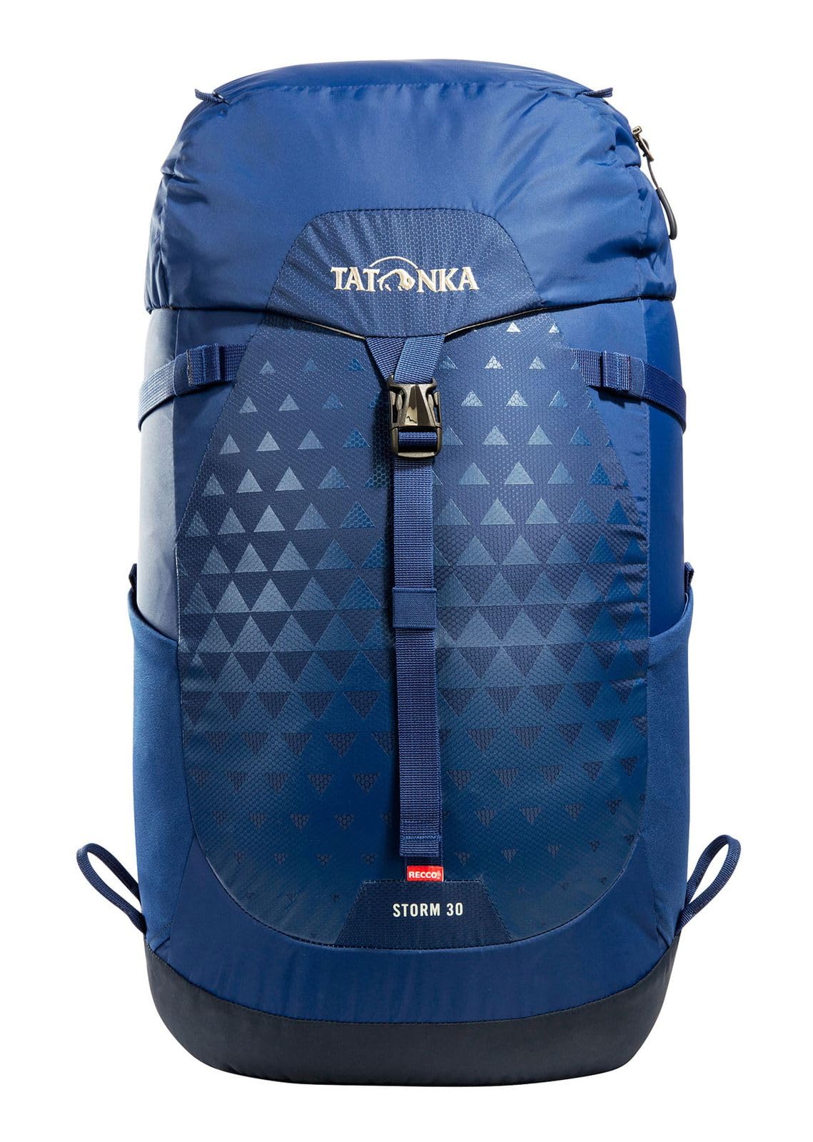 Tatonka Storm 30L Recco Hiking Backpack with Back Ventilation and Rain Cover - Lightweight, Comfortable Backpack for Hiking with Recco Reflector - PFC-Free - 30 Litres