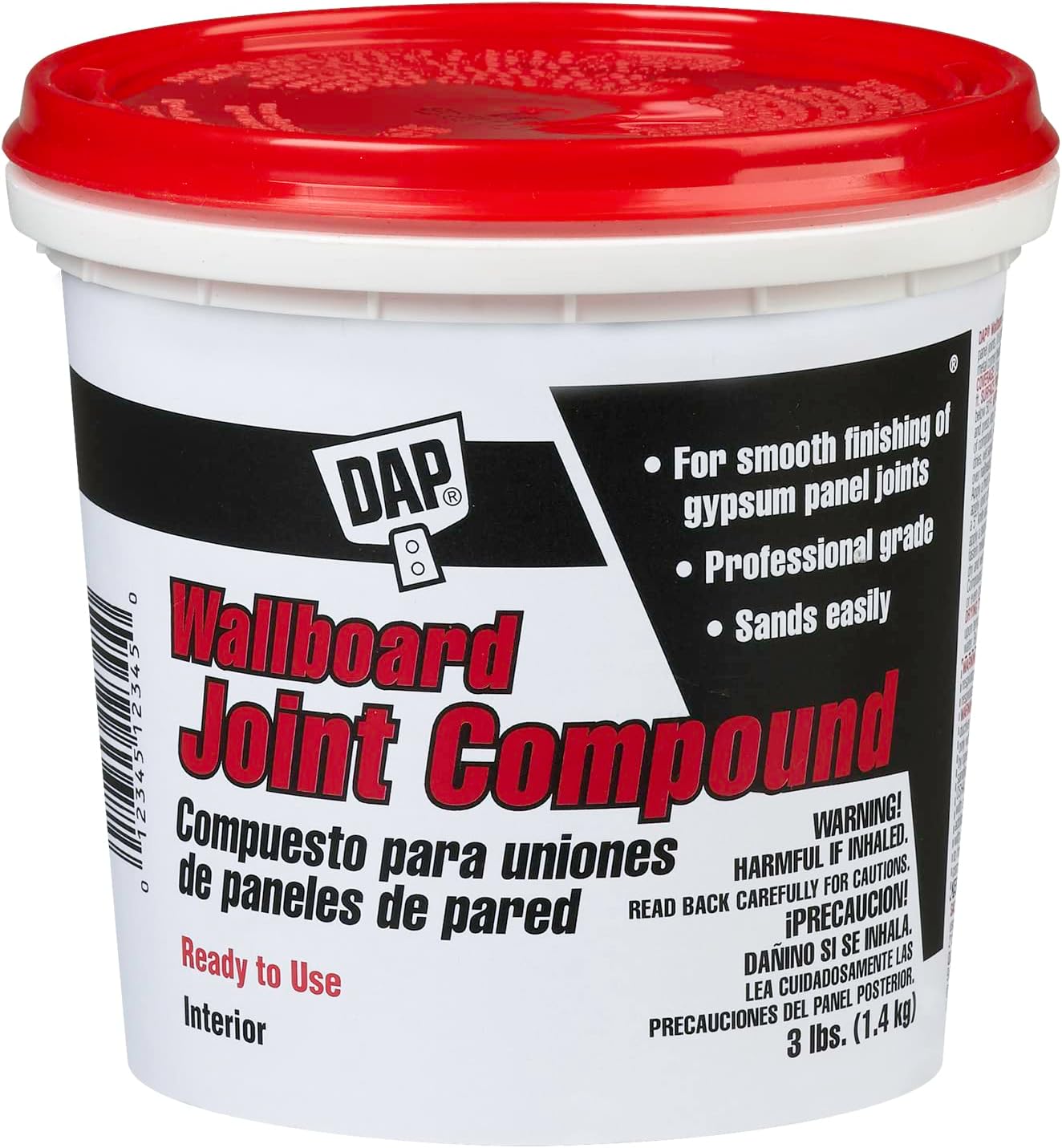10100 Wallboard Joint Compound, 3-Pound