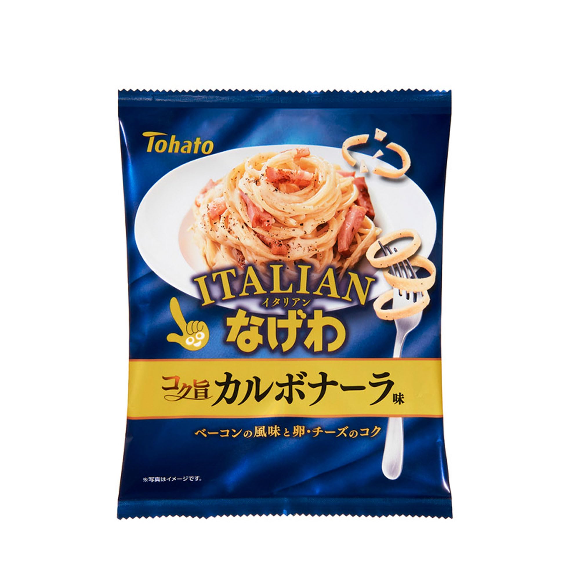 Amazon.co.jp: 東ハト イタリアンなげわコク旨カルボナーラ味 50g ×12