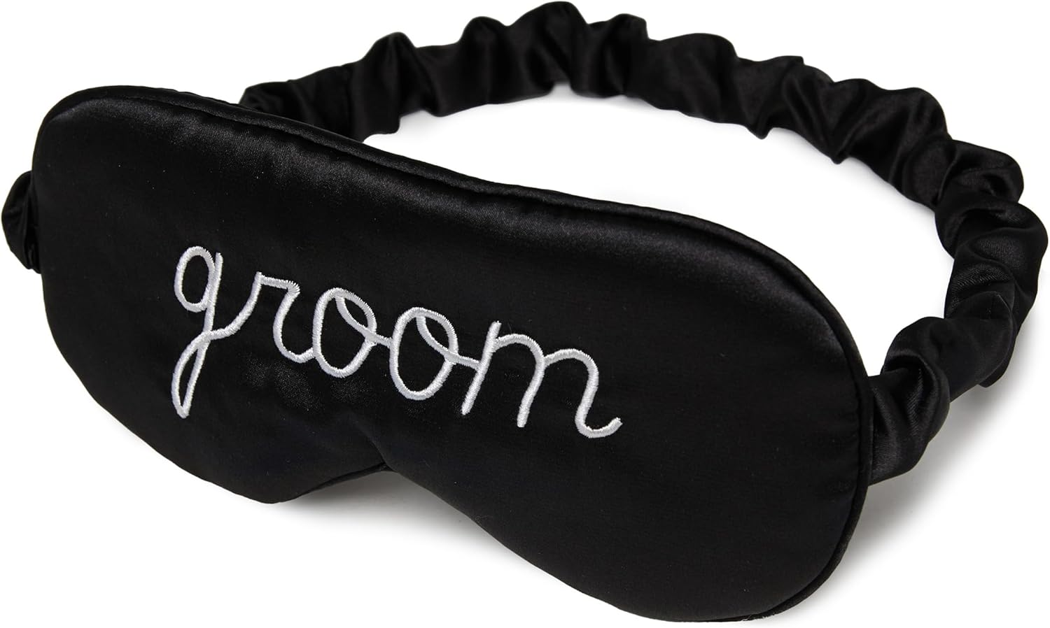 6 Pack: Satin Sleep Mask - 1 Bride (White) & 5 Squad (Black)
