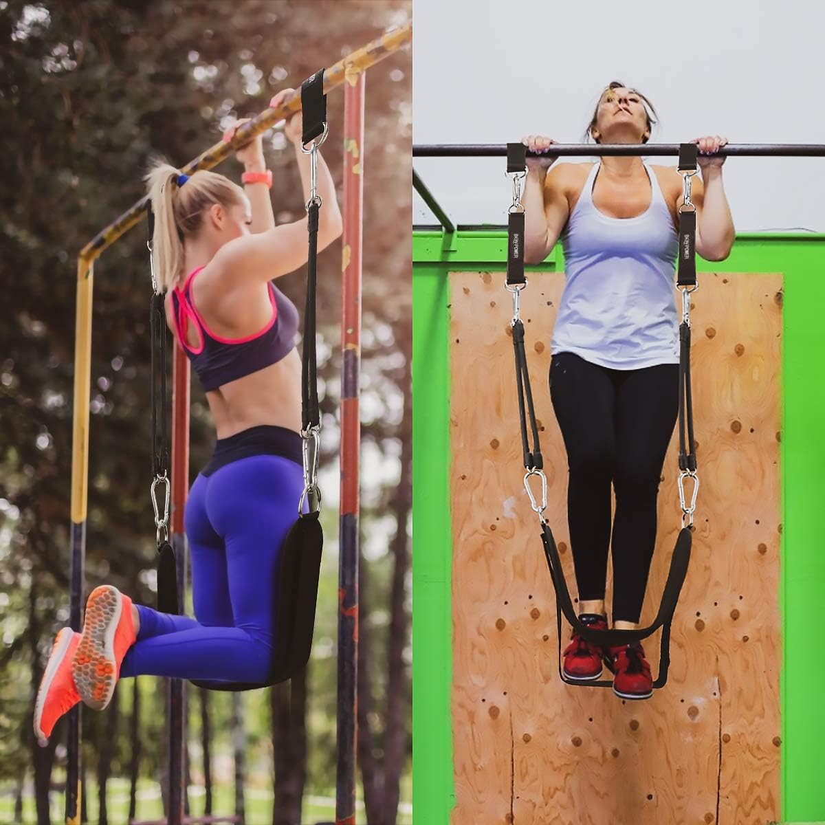 BQYPOWER Pull Up Assistance Bands, Chin Up Bands Resistance Bands Exercise Bands High-Performance Assist Band, Resistance Band for Improved Pull Up Form