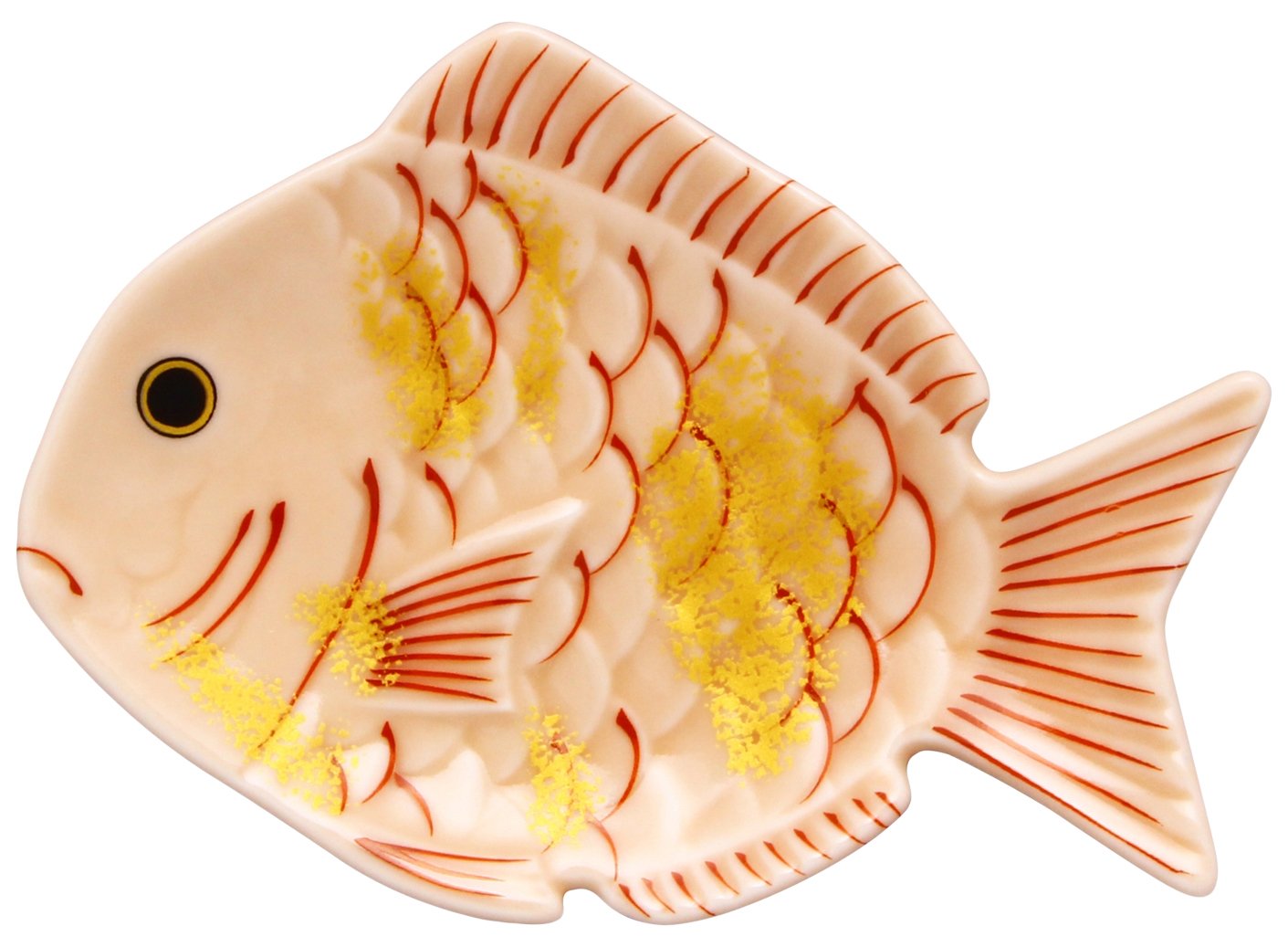 Arita Ware Sea Bream Kozara Small Plate Cherry Blossom Gold Porcelain Japan