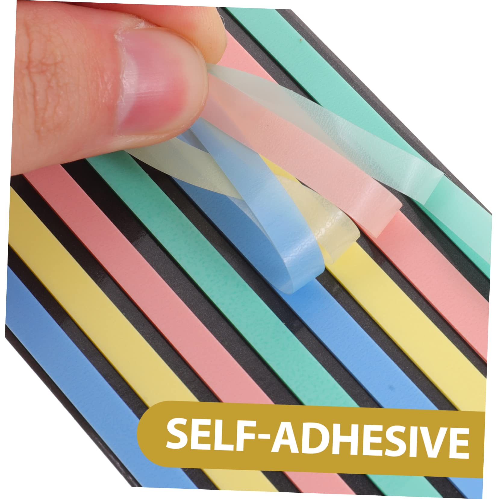5stücke Transparent Farbige Index Tabs Für Bücher Wiederverwendbare Haftstreifen Zum Markieren Und Annotieren Von Seiten Praktische Lesehilfen Für Schule Und Büro