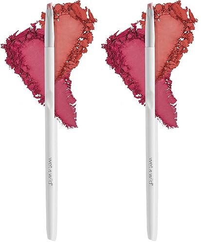 Miniatura 12 de wet n wild - Brocha de maquillaje para contornear, esculpir, iluminar y mezclar, fibras afelpadas, mango ergonómico Forro en ángulo,Rubor,Brow &