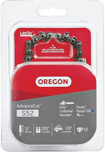 Oregon AdvanceCut - Cadena de motosierra para barras de 14 pulgadas