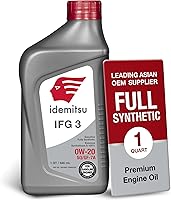 Vista 10 de Idemitsu IFG3 0W-20 SP/GF-6A Aceite de motor completamente sintético – 1 cuarto de galón Diseñado para una máxima eficiencia de combustible