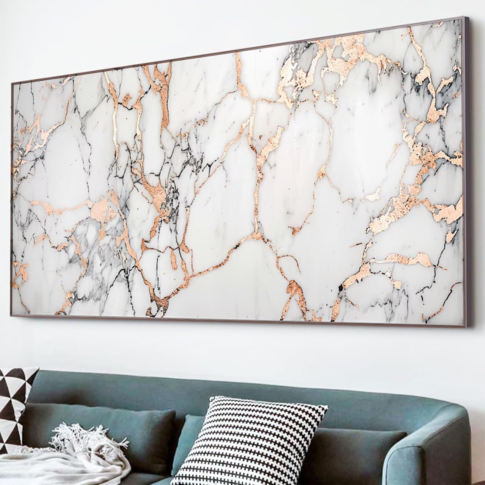 Diamond Painting Abstrakt Diamond Painting Erwachsene Marmor Bastelset Kinder ab 6 Jahre Mosaikherstellung Kreatives Geschenke für Mädchen Anfänger, Kreuzstich Arts Craft Zimmer Deko 60x120cm Y5-986