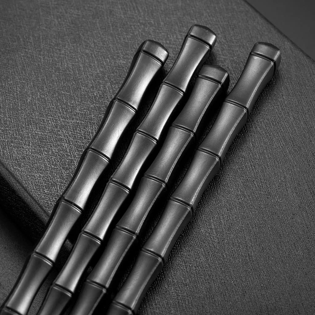 Bacchette Riutilizzabili In Fibra Di Vetro Con Portabacchette Panda - Set Regalo Carino 2 Paia - Foto 2