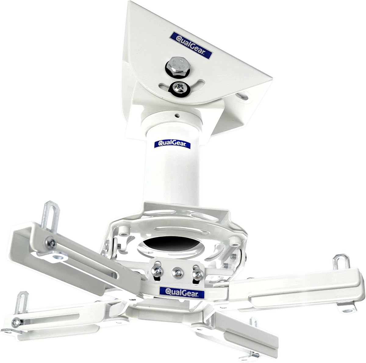 QualGear Pro-AV QG-KIT-VA-3IN-W Kit de montaje para proyector, accesorio, adaptador de techo abovedado, 3" 1,5", blanco