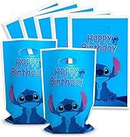 Lilo & Stitch cadeauzakjes, 50 stuks kinderverjaardagszakjes, koekjesfeestzakjes, kinderverjaardagsfeestje, feestje,...