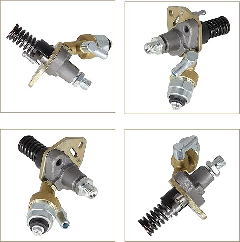 Miniatura 2 de kimllier Bomba diesel del inyector de combustible 186 186F con el reemplazo del solenoide para el motor diesel Yanmar 186F 186FE 406CC