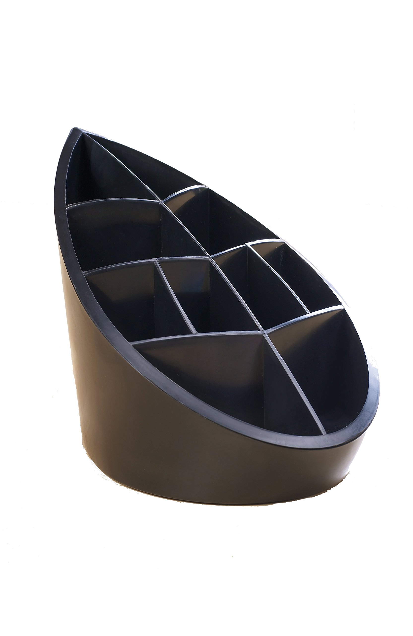 Avery Eco Pen Pot 10 Compartments Black - DR450BLK 45133AV