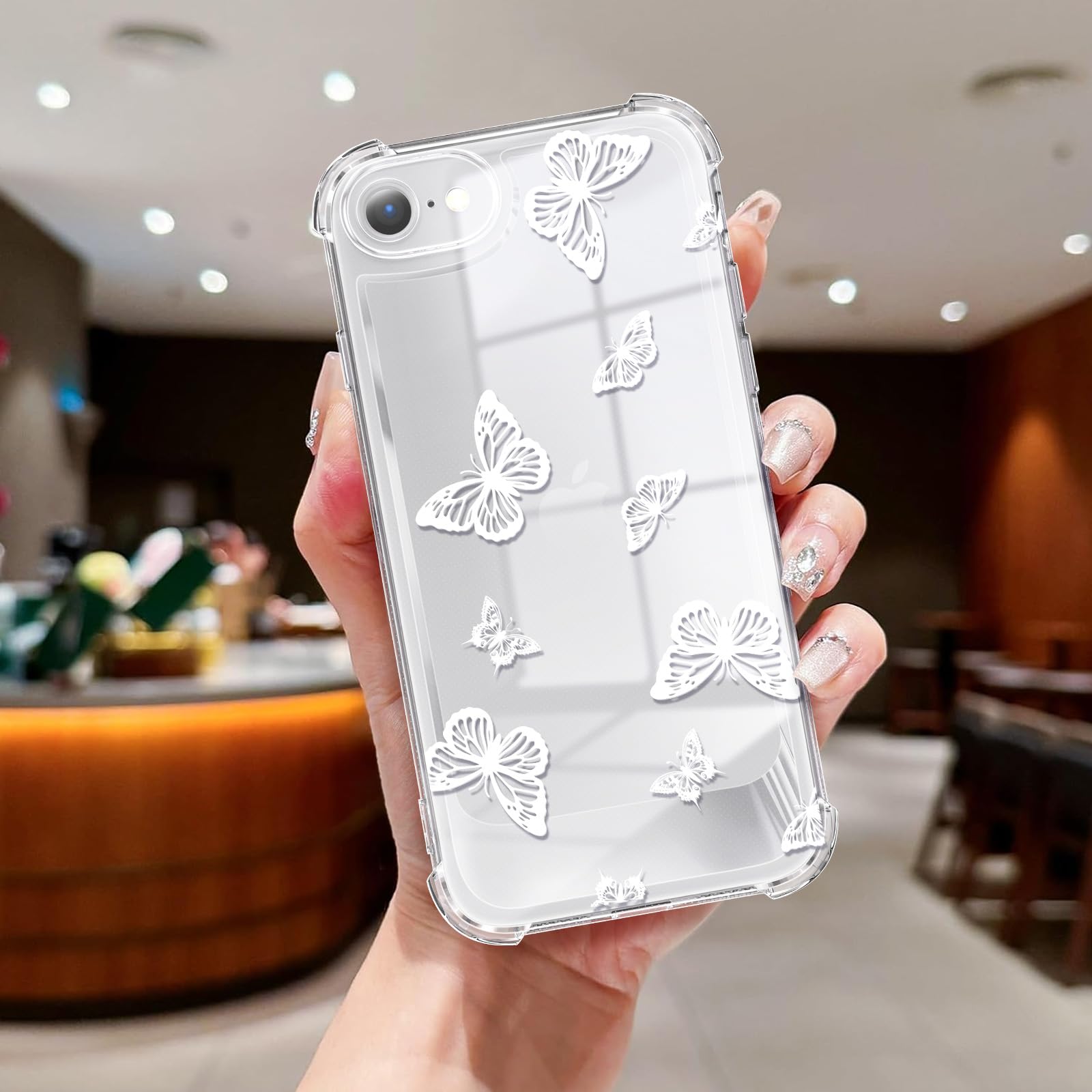 Coque transparente iPhone 8 antichoc angles renforcés TPU souple - 8