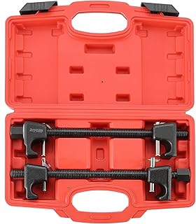 ATPEAM Macpherson Strut Spring Compressor 2pc Heavy Duty Coil Spring Compressor Strut Remover Installer Tool, 13/16in Socket 1/2in Drive