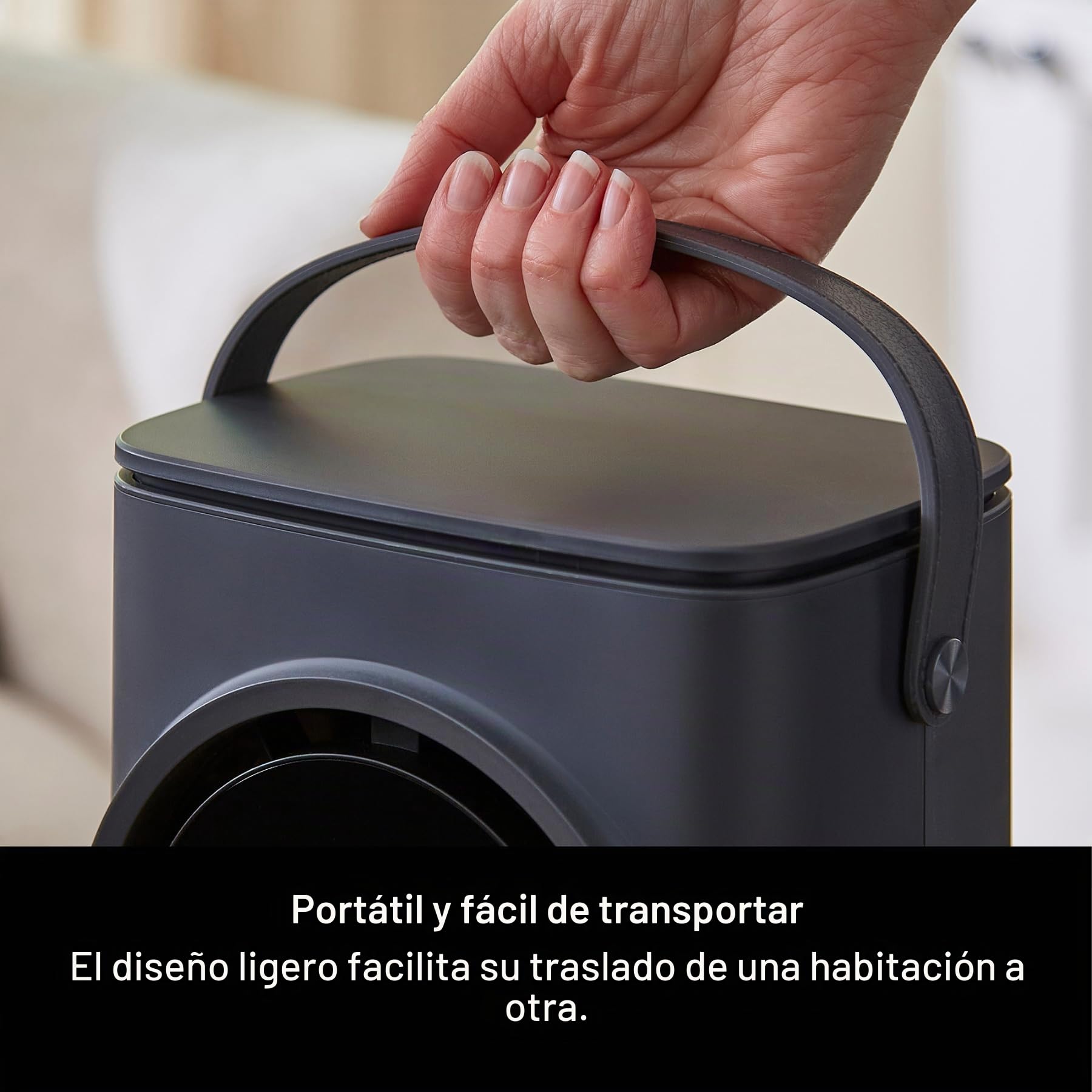 Morphy Richards Flexi Freeze 823001 - Mini enfriador de aire recargable para viaje y escritorio, diseño recargable y 15 horas de tiempo de funcionamiento, 4 velocidades de ventilador, 4 horas de