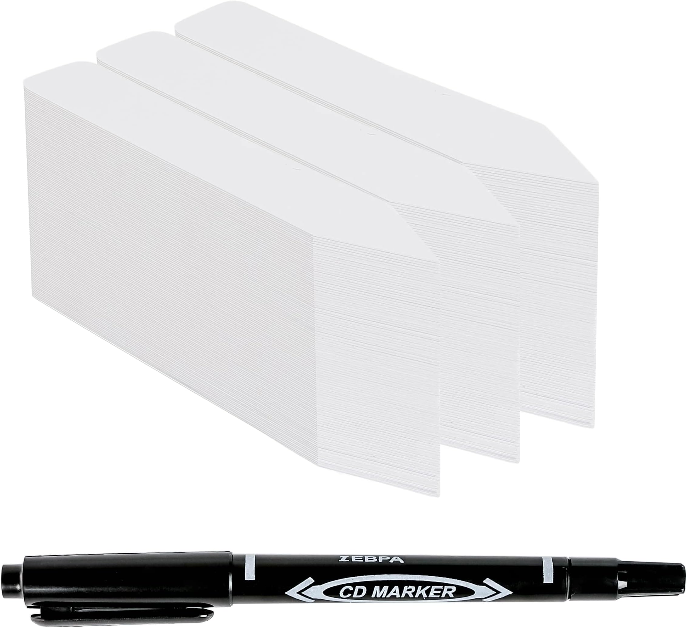 6 inch Plant Markers,Thick Plant Labels Garden Labels,White