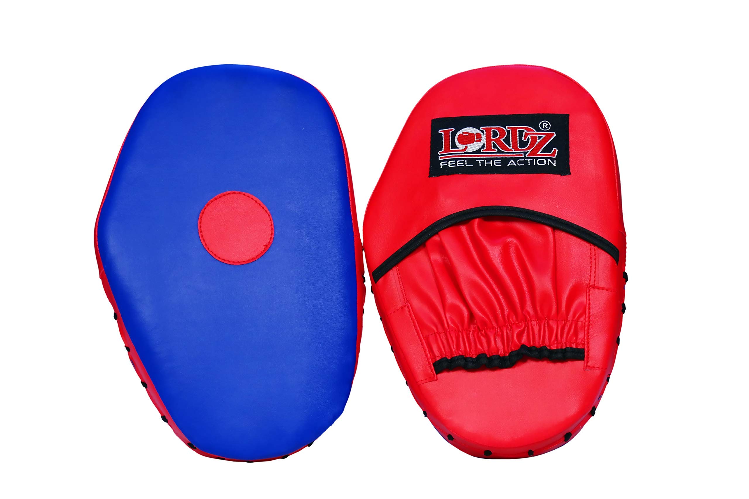 Lordz HIT Focus Pads I Ultra-Lightweight Synthetic Leather Boxing Pads, Curved Boxing MMA Punching Mitts, Focus Mitts, Focus Pads, Hand Target Pads for Kids, Men & Women (Pair) (B08KT2FTQY) Amazon Price History, Amazon Price Tracker