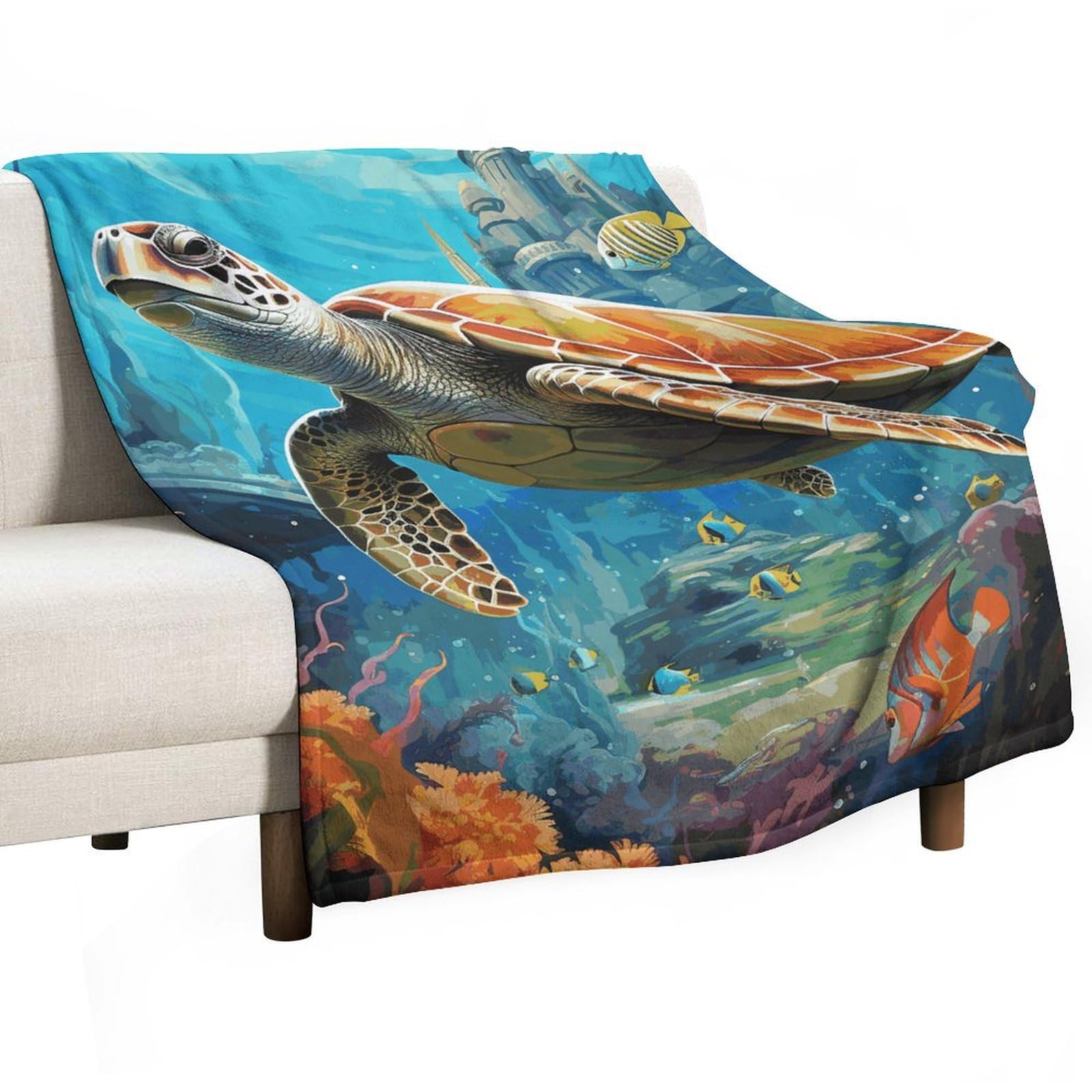 Couverture en flanelle douce pour des instants chaleureux en famille